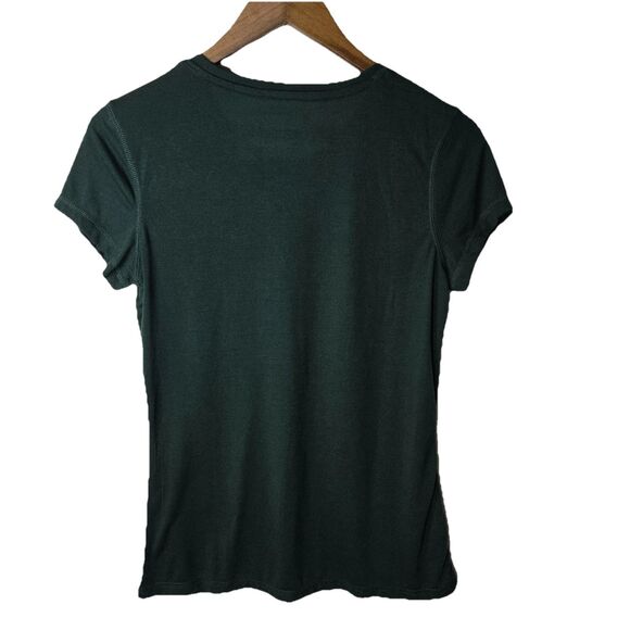 Team Apparel Green Bay Packers Short Sleeve Fitted T Shirt Womens Med - Picture 4 of 4